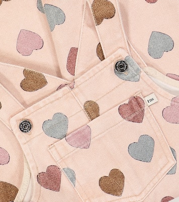 Baby Elaine printed denim overalls | The New Society