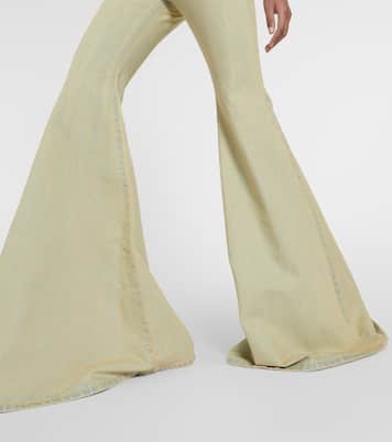 High-rise flared jeans | Vetements