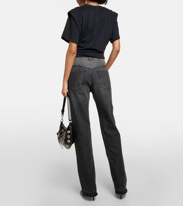 Zelikia gathered cotton crop top | Isabel Marant