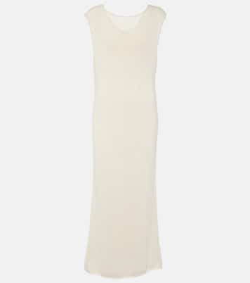 Folosa knitted silk maxi dress | The Row