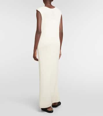 Folosa knitted silk maxi dress | The Row
