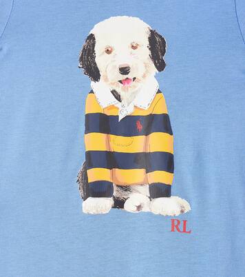 Baby printed cotton playsuit | Polo Ralph Lauren Kids