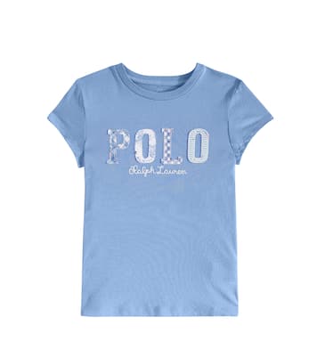 Printed cotton jersey T-shirt | Polo Ralph Lauren Kids