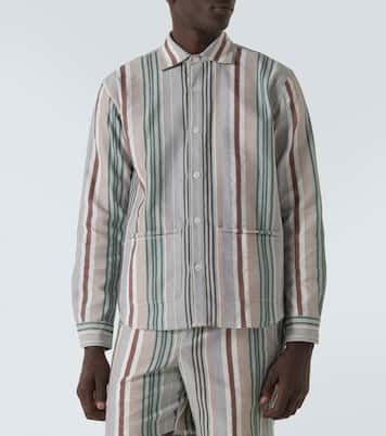 Barkley striped cotton shirt | Orlebar Brown