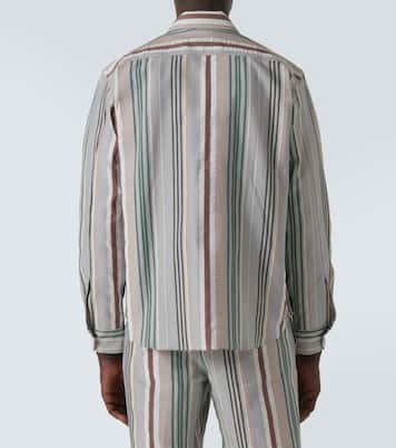 Barkley striped cotton shirt | Orlebar Brown