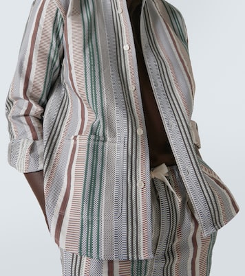 Barkley striped cotton shirt | Orlebar Brown