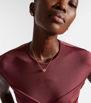 Peekaboo 18kt rose gold necklace with beryl and diamonds | Bucherer Fine Jewellery