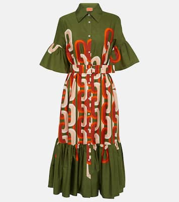 Midikleid Choux aus Baumwollpopeline | La DoubleJ