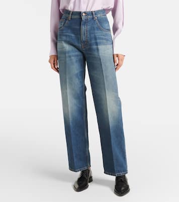 Low-rise straight jeans | Victoria Beckham
