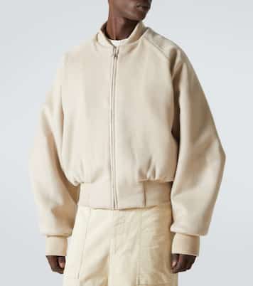 Chaqueta bomber de lana y cachemir | Entire Studios