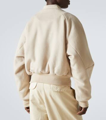 Chaqueta bomber de lana y cachemir | Entire Studios