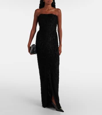 Midikleid aus Fil Coupé | Toteme