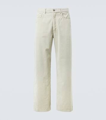 Weite Hose aus Baumwoll-Cord | Auralee