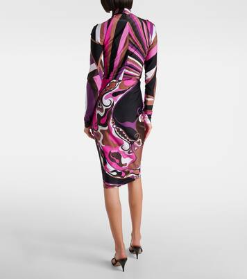 Gonna a tubino Orchidee | Pucci