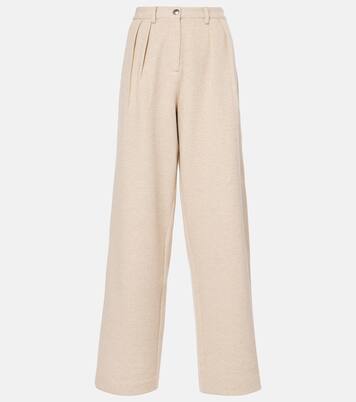 Pantalon ample White Label Tristan en coton mélangé | Proenza Schouler