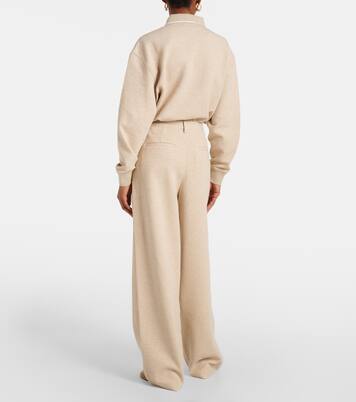 Pantalon ample White Label Tristan en coton mélangé | Proenza Schouler