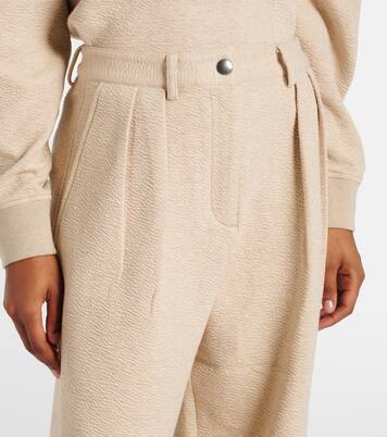 Pantalon ample White Label Tristan en coton mélangé | Proenza Schouler