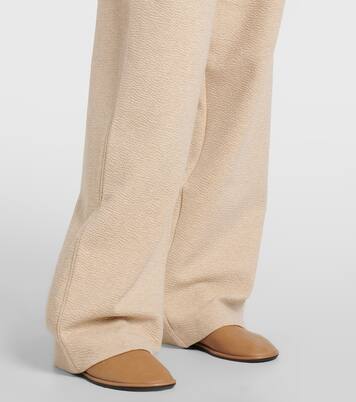 Pantalon ample White Label Tristan en coton mélangé | Proenza Schouler