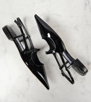 Slingback-Ballerinas Didi aus Lackleder | Jimmy Choo