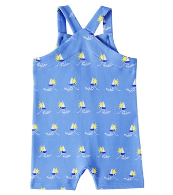 Printed cotton-blend romper | Fábula