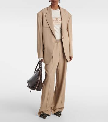 Pantalones anchos de sarga | Acne Studios