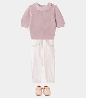 Pantalones Josefine de algodón y lino | Donsje