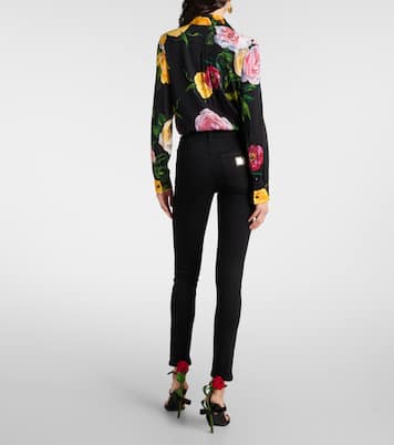 High-Rise Skinny Jeans | Dolce&Gabbana
