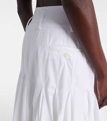 Midirock Agave aus Baumwollpopeline | Jacquemus