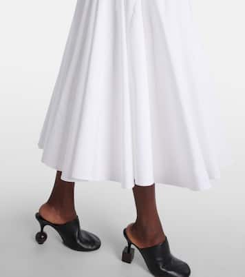 Midirock Agave aus Baumwollpopeline | Jacquemus