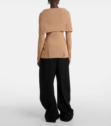 Cardigan en coton mélangé | Acne Studios