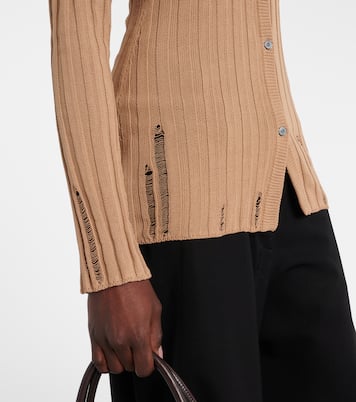 Cardigan en coton mélangé | Acne Studios