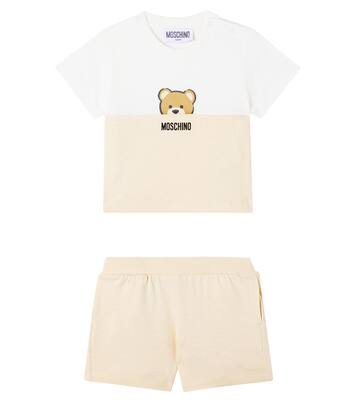 Bebé - set de camiseta y shorts de algodón | Moschino Kids