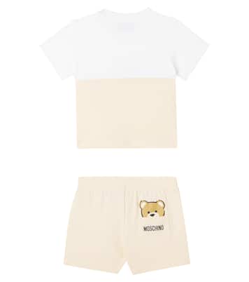 Bebé - set de camiseta y shorts de algodón | Moschino Kids