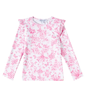 Floral rashguard top | Tartine et Chocolat