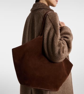 Tote Bag Phantom aus Veloursleder | Aesther Ekme