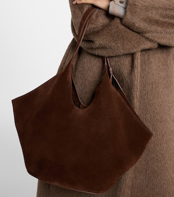 Tote Bag Phantom aus Veloursleder | Aesther Ekme