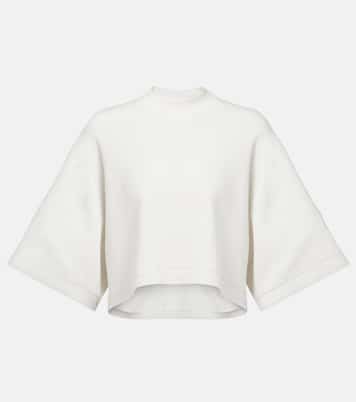 Cropped-Top aus einem Baumwollgemisch | Alaïa