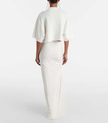 Cropped-Top aus einem Baumwollgemisch | Alaïa