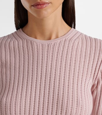 Top Pointelle in cotone | Erdem