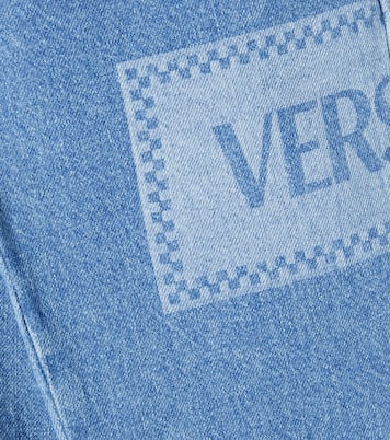 Logo straight jeans | Versace Kids