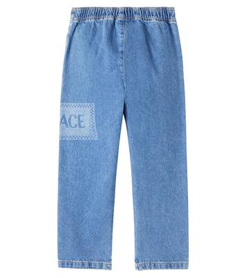 Logo straight jeans | Versace Kids