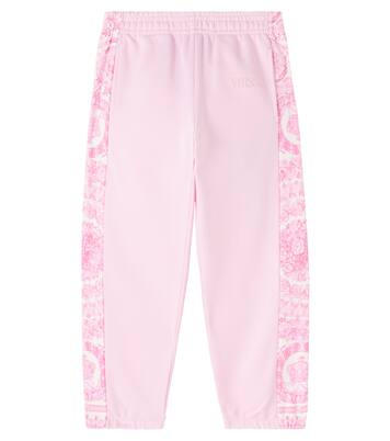 Jogginghose Barocco aus Baumwoll-Fleece | Versace Kids