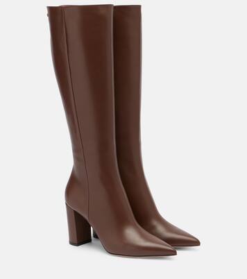 Lyell 85 leather boots | Gianvito Rossi