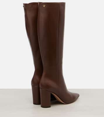Lyell 85 leather boots | Gianvito Rossi