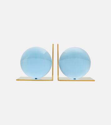 Set Globo aus zwei Buchstützen  | Jonathan Adler