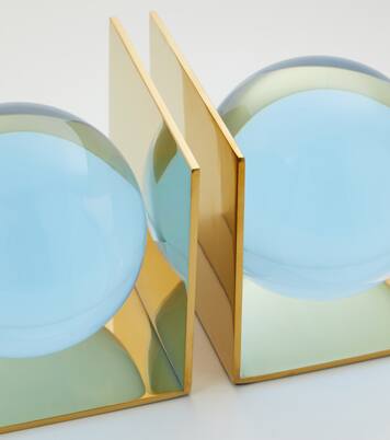 Set Globo aus zwei Buchstützen  | Jonathan Adler