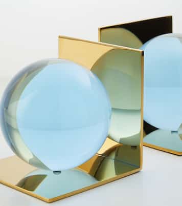 Set Globo aus zwei Buchstützen  | Jonathan Adler