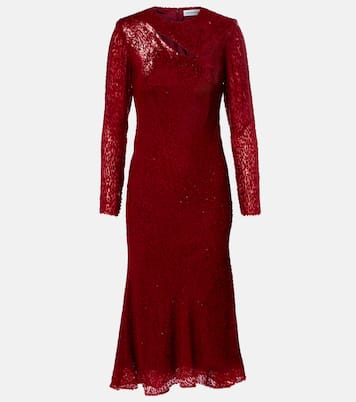 Fil coupé cutout maxi dress | Self-Portrait