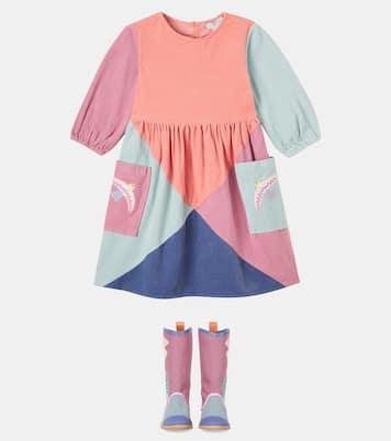 Cotton corduroy dress | Stella McCartney Kids
