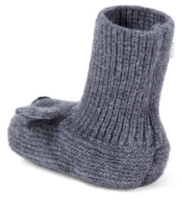 Baby Maicer knitted wool booties | Donsje